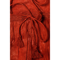 Chandamama Terracotta Dyed Mishti Tanktop