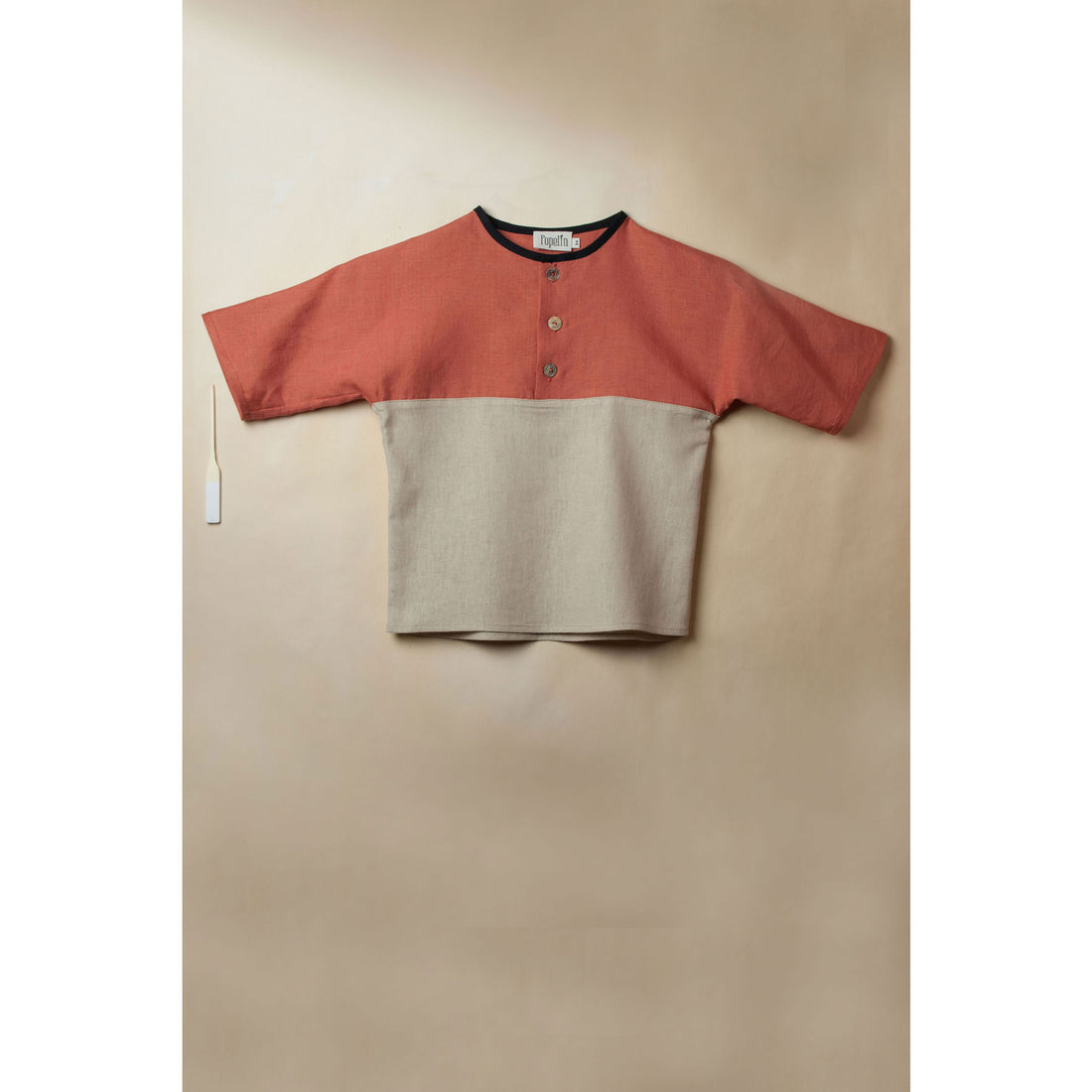 Popelin Terracotta Yolk Shirt