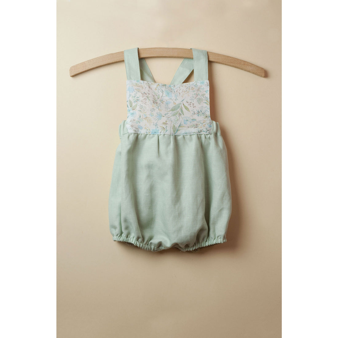 Popelin Floral Reversible Dunagrees