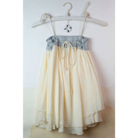 Popelin Sailor Striped Double Layer Dress