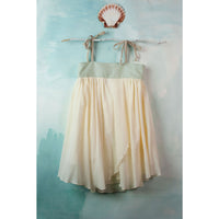 Popelin Flowers Double Layer Dress