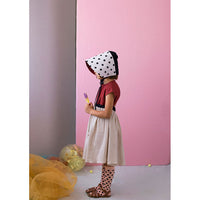 Popelin Beige Low Back Reversible Dress