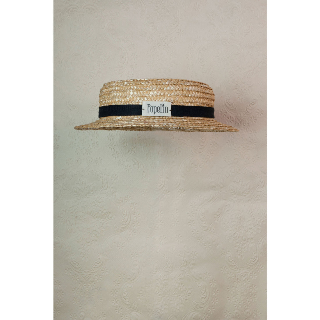 Popelin Straw Boater