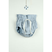 Popelin Reversible Blue Striped Culotte