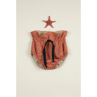 Popelin Reversible Terracotta Culotte