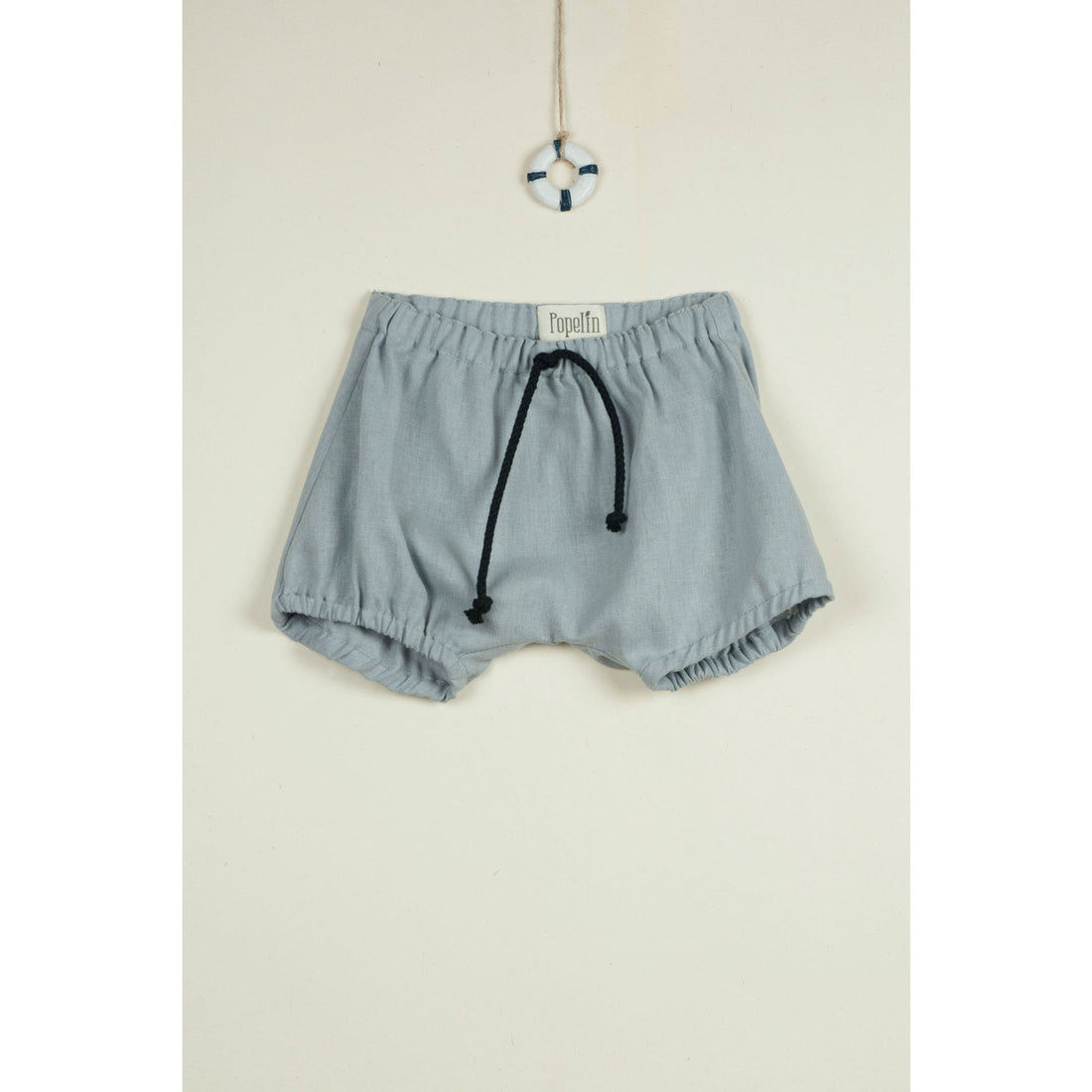 Popelin Blue Linen Bloomers