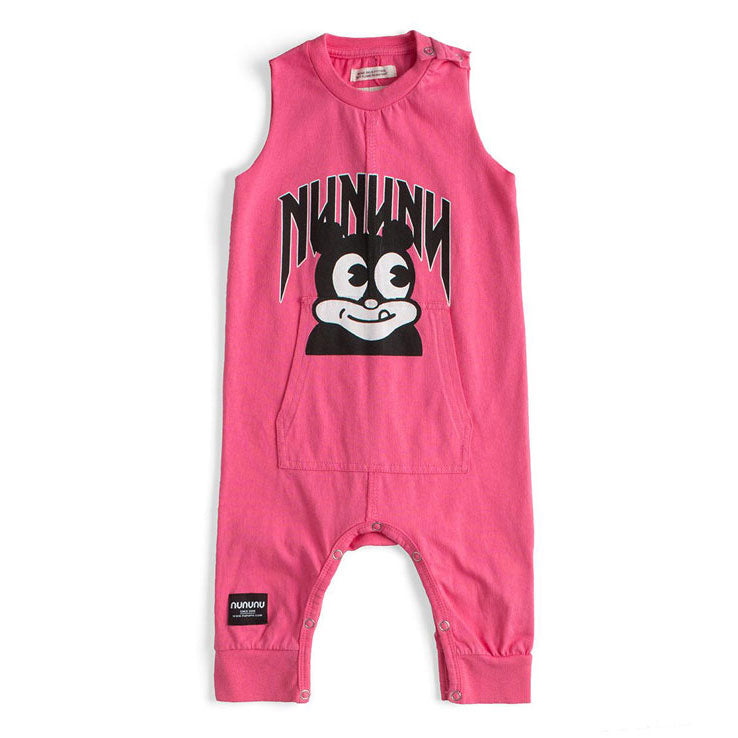 NUNUNU Hot Pink Mr Dopey Overalls