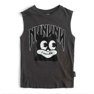 NUNUNU Graphite Mr Dopey Sleeveless Shirt