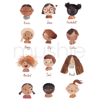 Mushie Feelings Poster