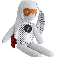 Alimrose Hero Cuddle Bunny - Navy Star