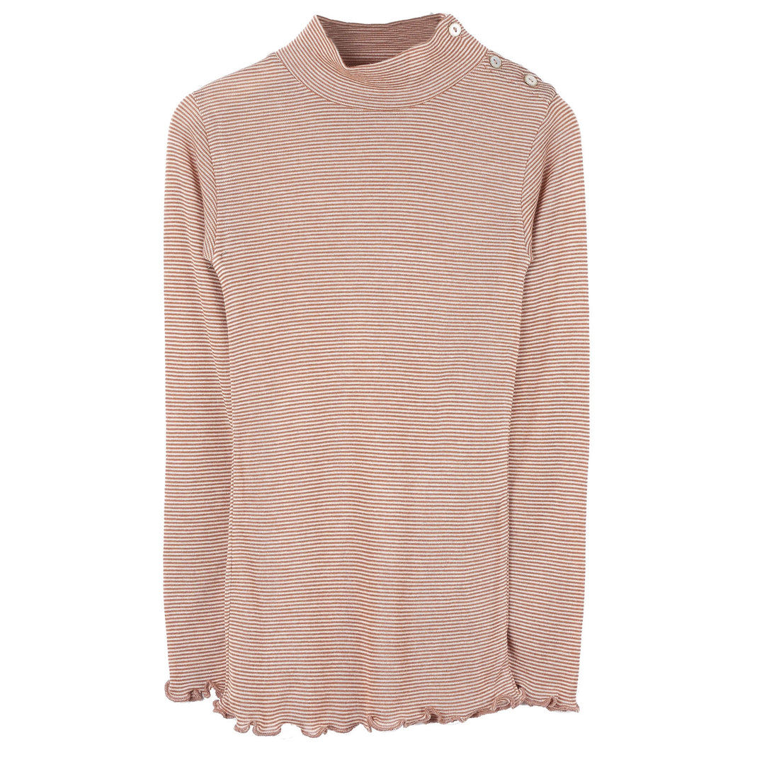 Emile et Ida Blush Modal Turtleneck