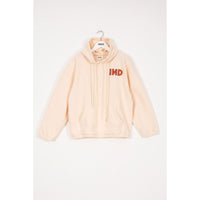 INDEE Off White Oversized Polar Hoody