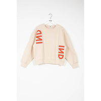 Indee Crew Neck Sweater - Ind Embroided