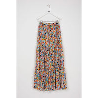 Indee Mango Orange Long Printed Skirt