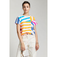Indee Off White Natural Graphic Tee