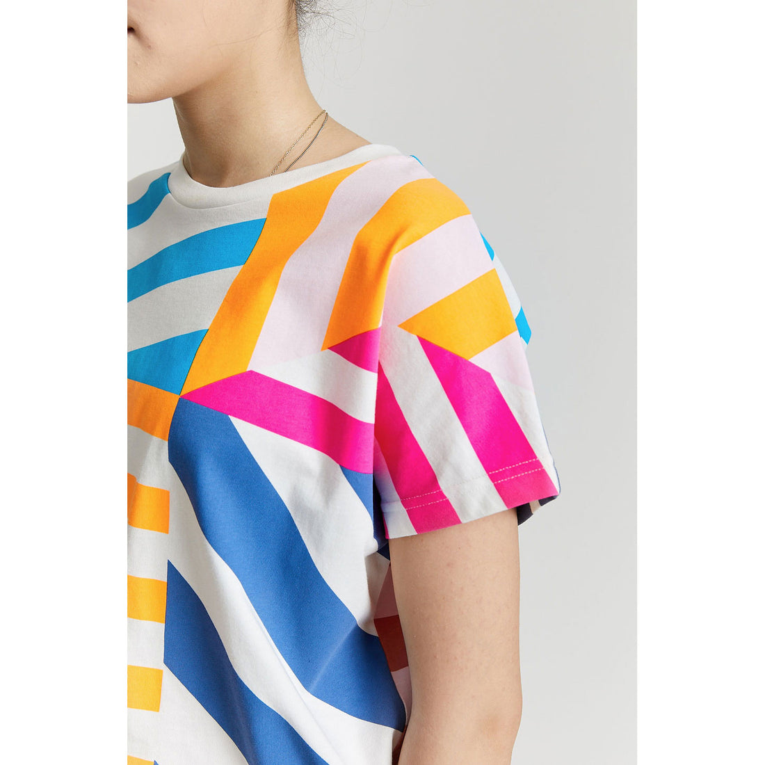 Indee Off White Natural Graphic Tee