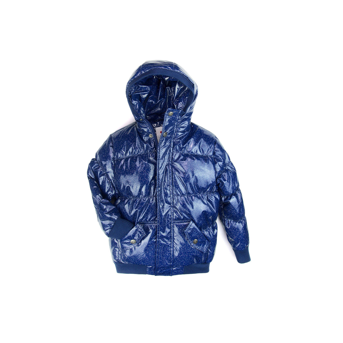 Appaman Navy Sparkle Puffy Coat