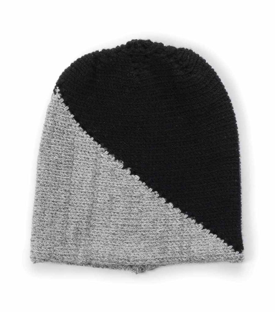 NUNUNU Black Heather Grey Knit Set