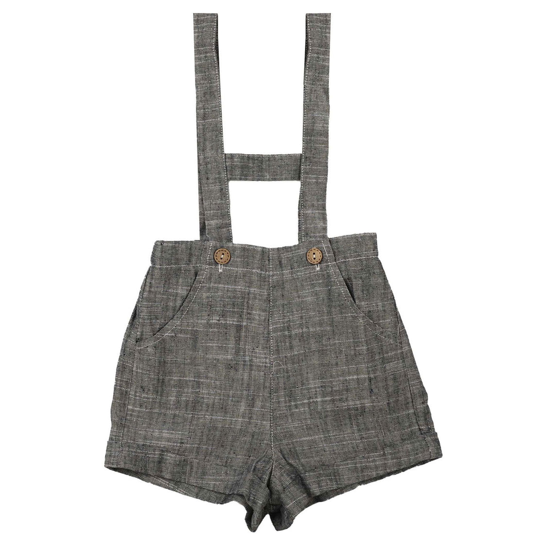 Noma Navy Speckled Linen H Backoverall