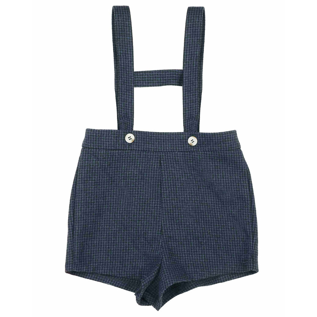 Noma Steel Blue Mini Houndstooth Overall