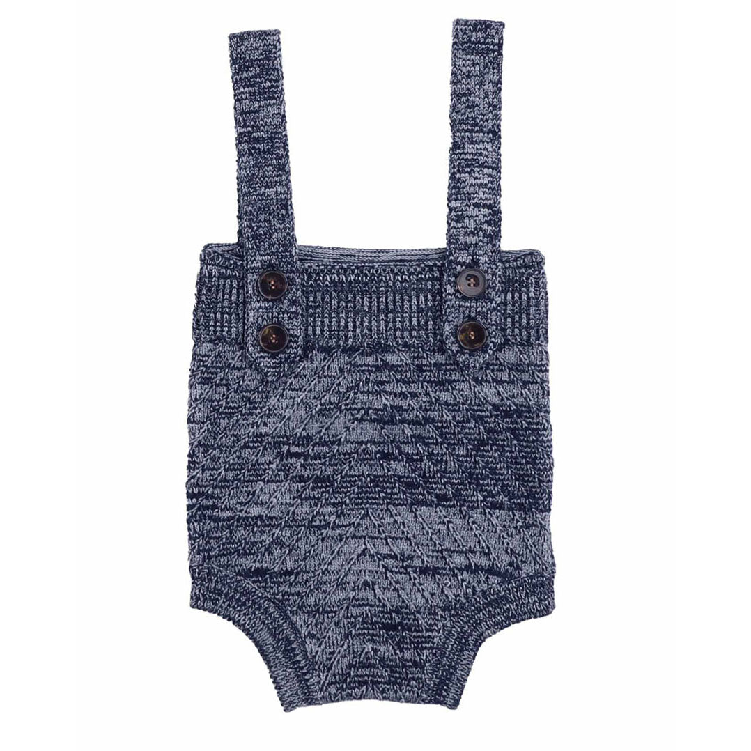 Noma Navy Chevron Romper