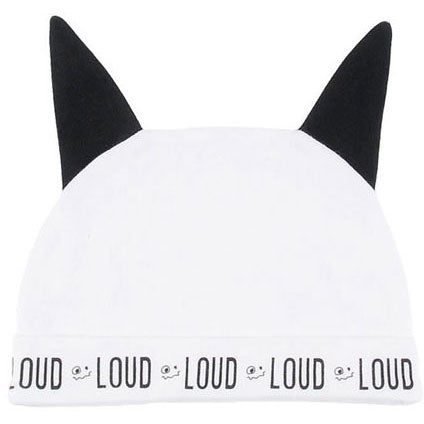 LOUD White Smooth Logo Ear Hat