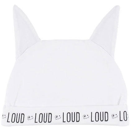 LOUD White Smooth Logo Ear Hat