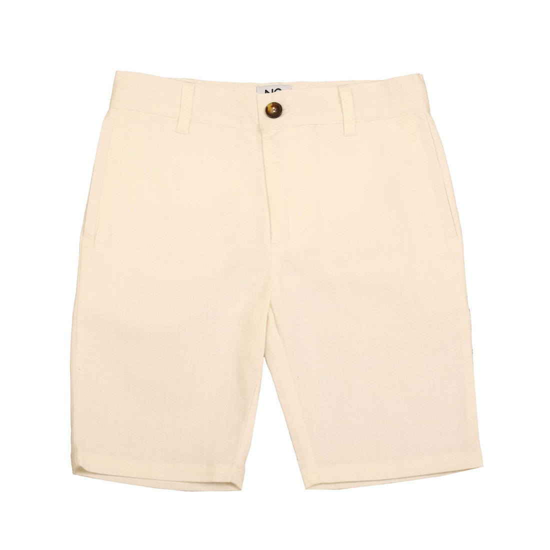 Noma Ivory Solid Classic Bermuda