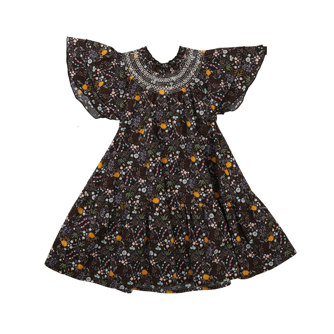 Noma Navy Garden Floral Dress