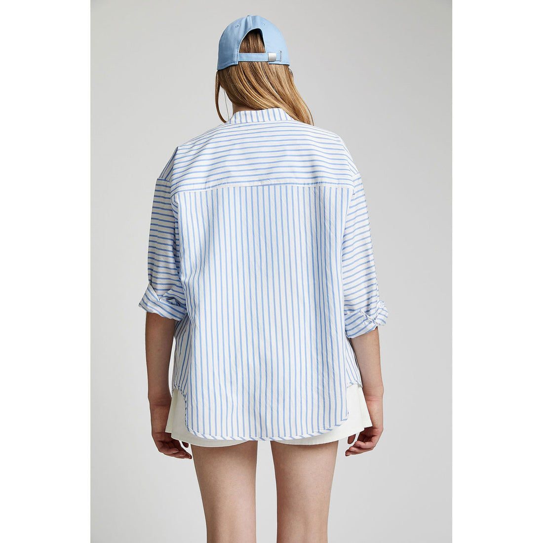 Indee Sky Blue Striped Shirt
