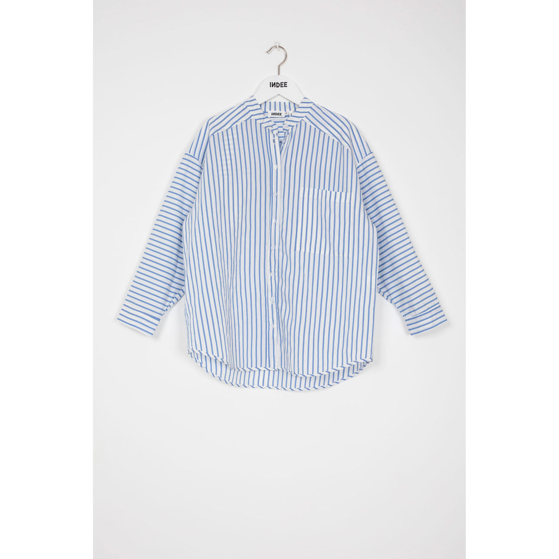Indee Sky Blue Striped Shirt