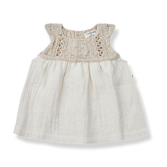 1+ in the Family Natural Neri Dress