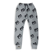 NUNUNU Heather Grey Fila X Nununu Fun Baggy Pants