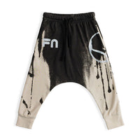NUNUNU Black Fila X Nununu Tie Dye Baggy Pant