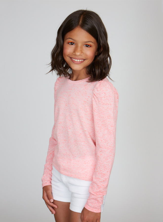 Autumn Cashmere Starfish Puff Sleeve Crew