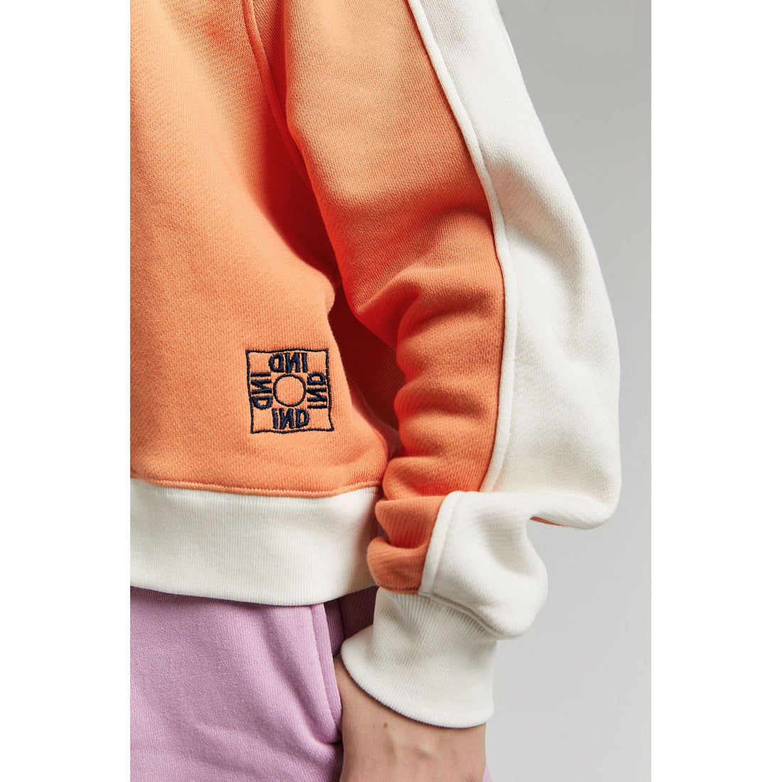 Indee Lilac Multi Colored CN Sweatshirt