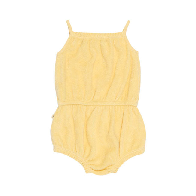 The New Society Soft Yellow Niccolo Romper
