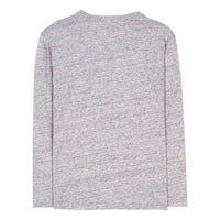 Finger in the Nose Nico Heather Grey Blue Skate Long Sleeve T-Shirt