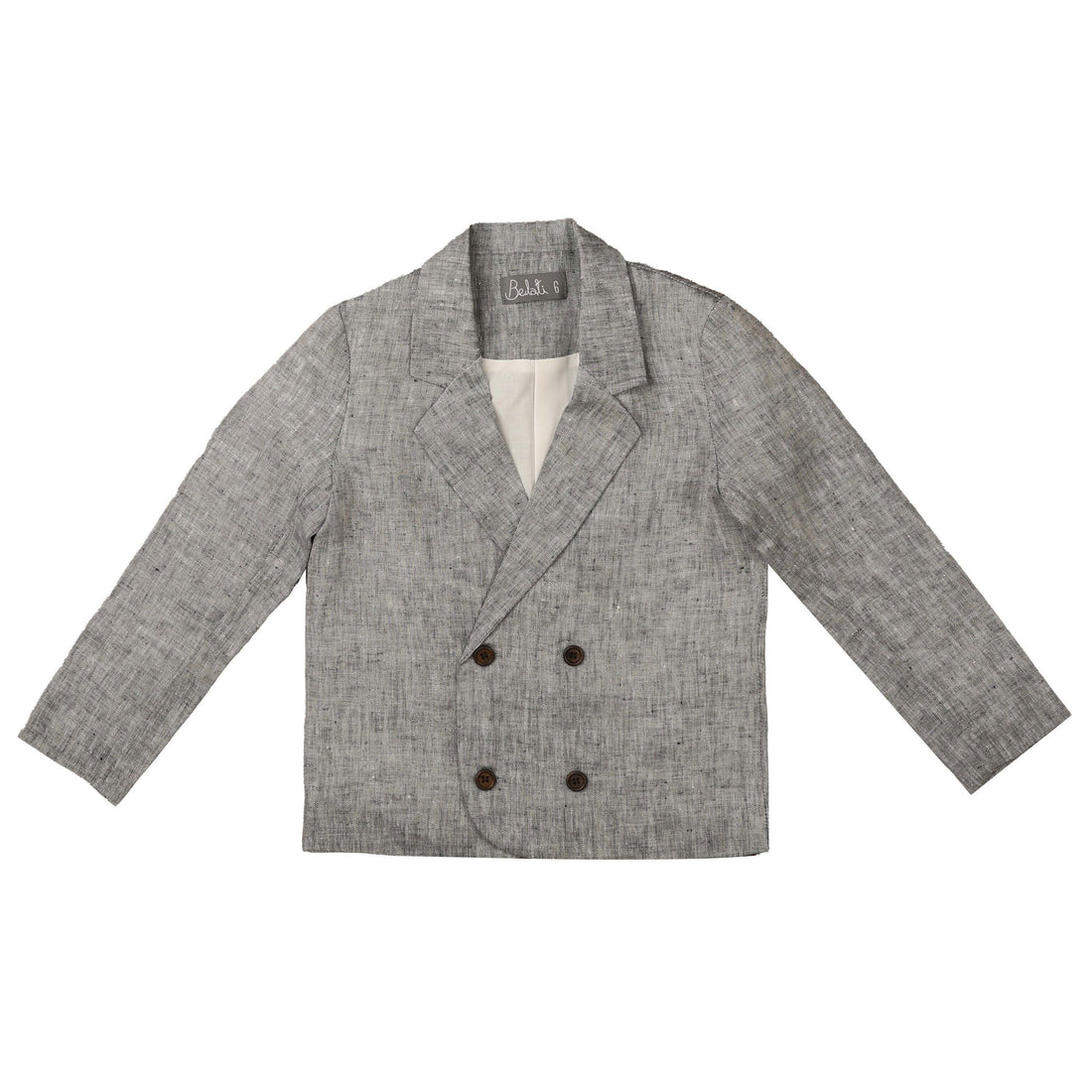 Noma Navy Speckled Linen Jacket