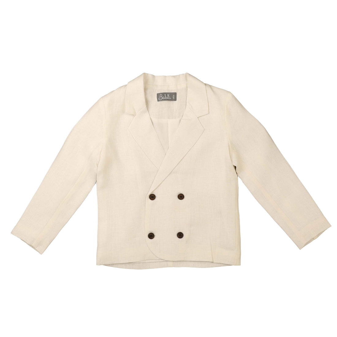Noma White Speckled Linen Jacket