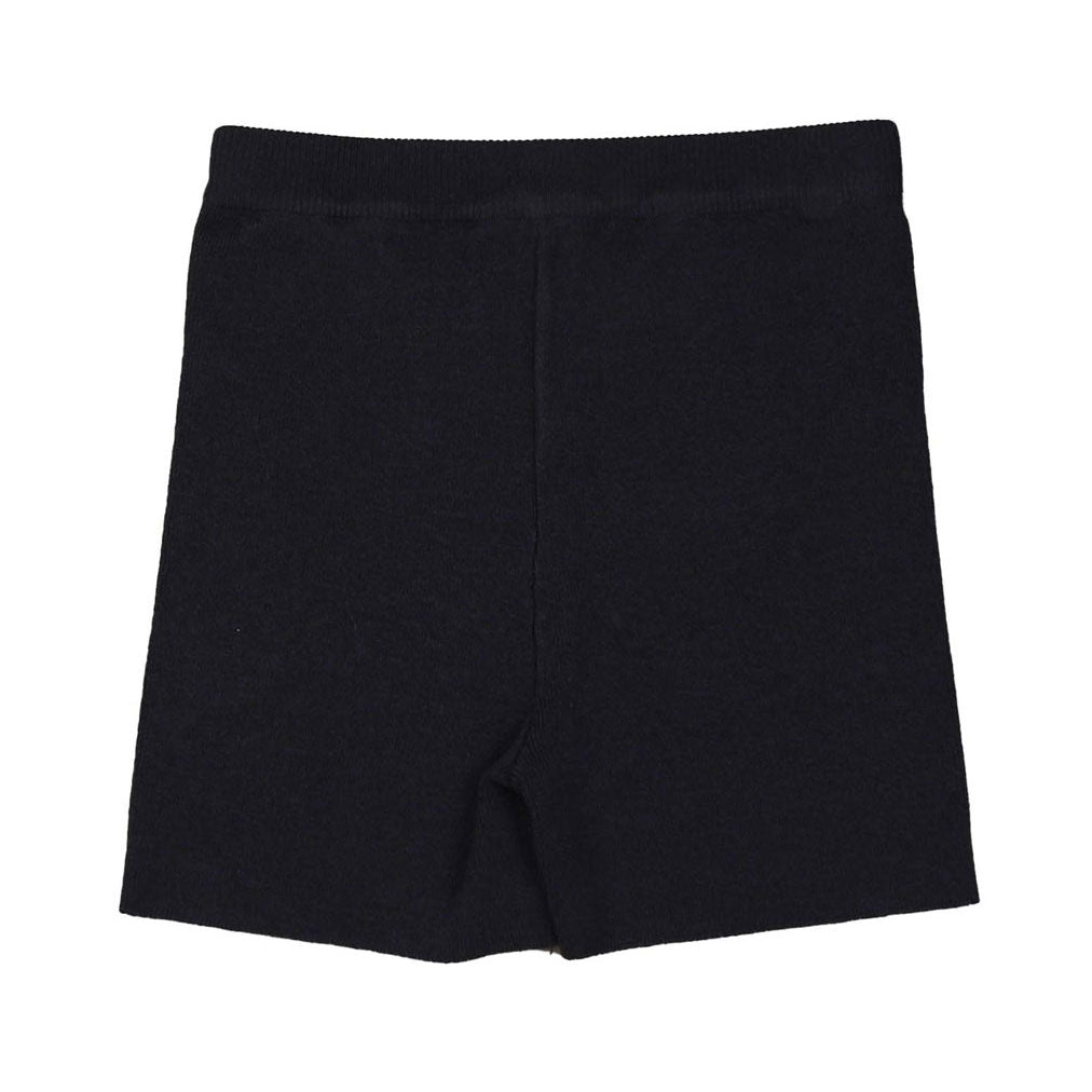 Noma Navy Knit Shorts