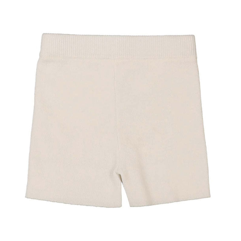 Noma White Knit Shorts