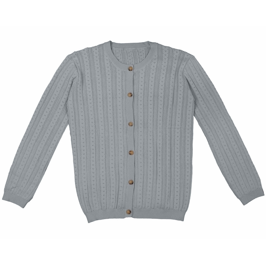 Noma Powder Blue Pointelle Cardigan