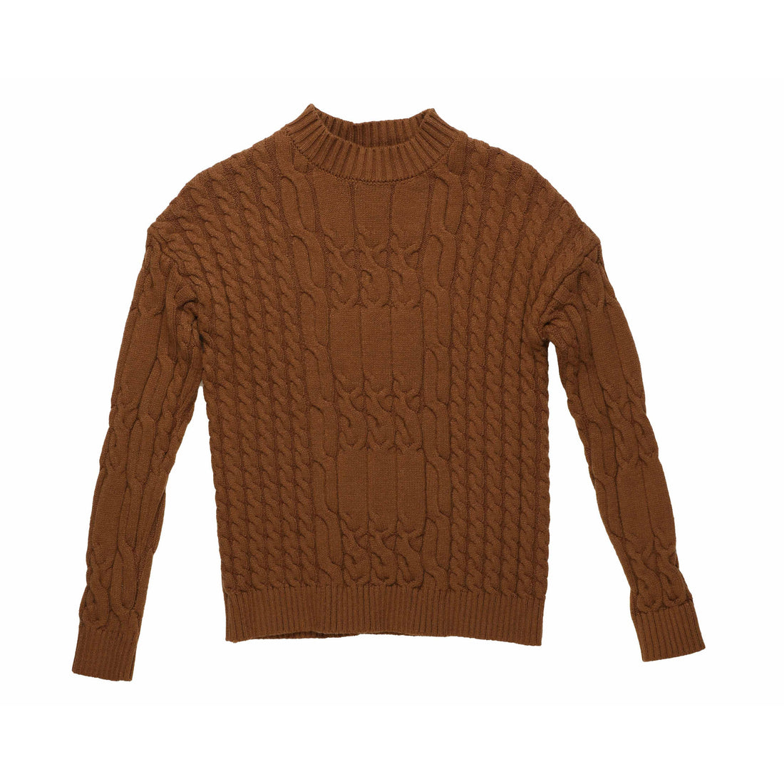 Noma Camel Cable Knit Sweater
