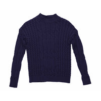 Noma Navy Cable Knit Sweater
