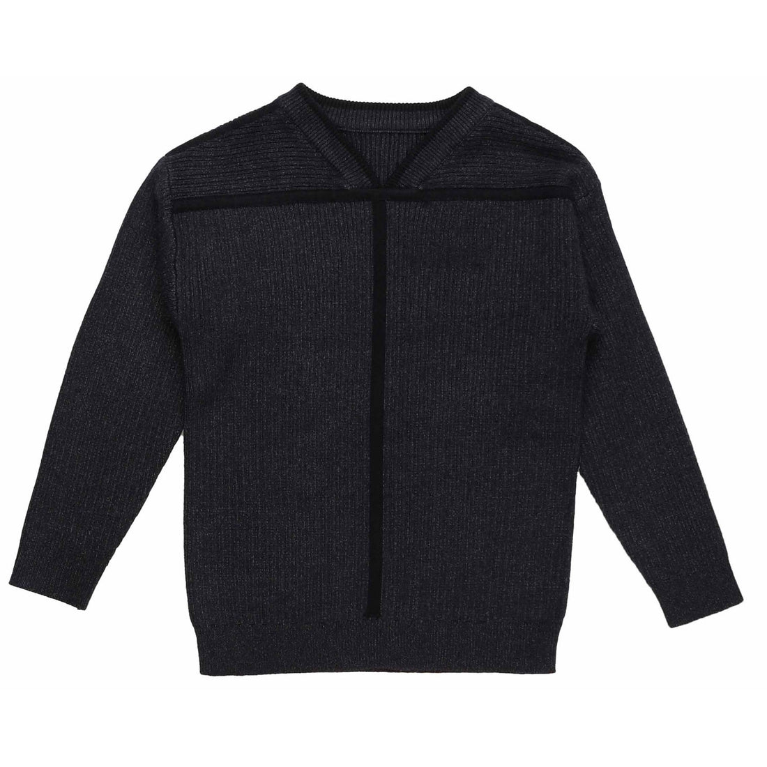 Noma Blue Binding Stitch Sweater