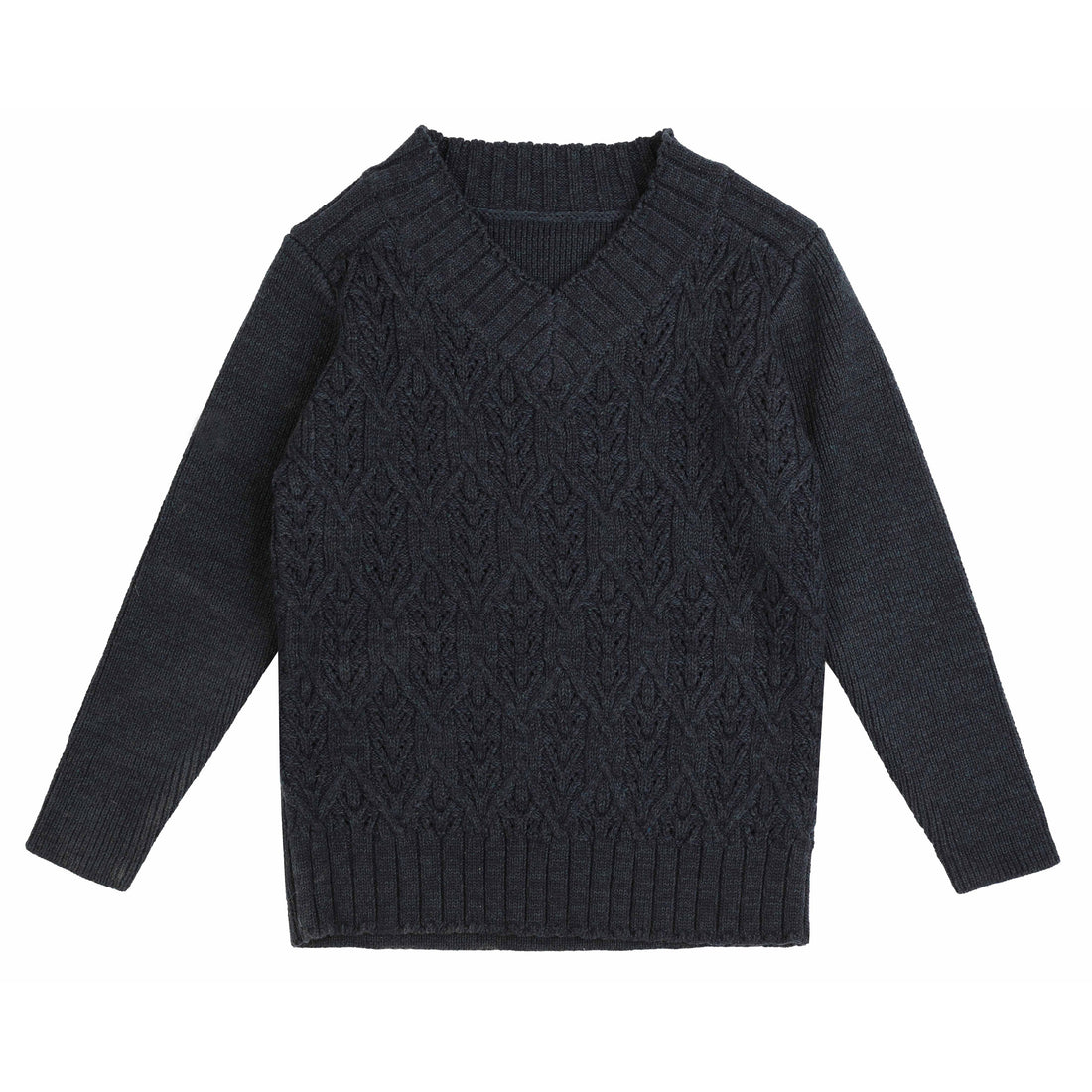 Noma Blue Cable Knit Sweater