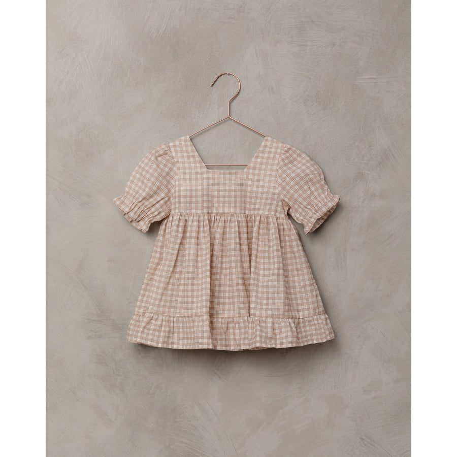 Noralee Oat Check Quinn Dress