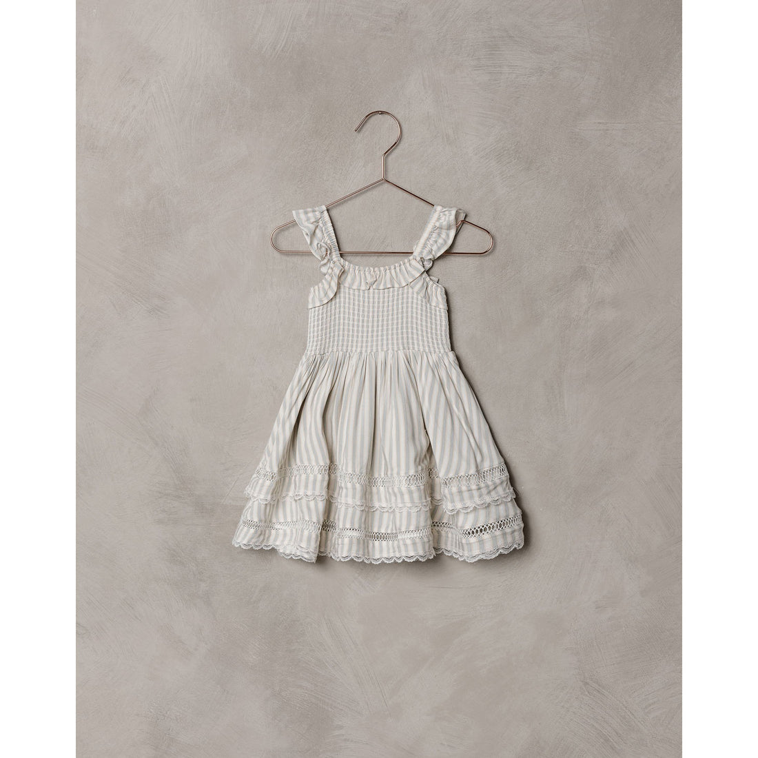 Noralee Birdie Dress- Antoinette Stripe