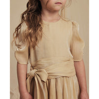 Noralee Joesephine Dress | Metallic Champagne
